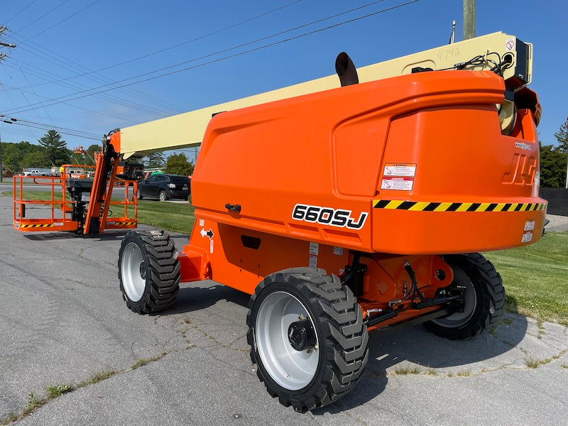 2023 JLG 660SJ TELESCOPIC BOOM LIFT AERIAL LIFT WITH JIB ARM 66' REACH ...