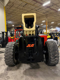 2015 JLG 1255 12000 LB DIESEL TELESCOPIC FORKLIFT TELEHANDLER FOAM FILLED TIRES PARTIAL CAB NO DOOR OUTRIGGERS 1574 HOURS 4WD STOCK # BF9595129-BUF