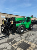 2016 JLG SKYTRAK 10054 10000 LB DIESEL TELESCOPIC FORKLIFT TELEHANDLER PNEUMATIC 4WD ENCLOSED CAB WITH HEAT 2,015 HOURS STOCK # BF9461189-BUF