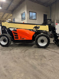 2018 JLG 742 7000 LB DIESEL TELESCOPIC FORKLIFT TELEHANDLER ENCLOSED HEATED CAB 4WD 3271 HOURS STOCK # BF9767529-BUF