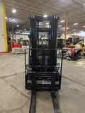 2022 TOYOTA 8FGCU32 6500 LB LP GAS FORKLIFT 884 HOURS CUSHION 87/187" 3 STAGE MAST SIDE SHIFTING FORK POSITIONER 4 WAY PLUMBING STOCK # BF9224729-BUF