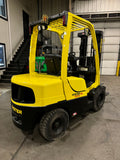 2017 HYSTER H60FT 6000 LB DIESEL FORKLIFT PNEUMATIC 86/181" 3 STAGE MAST SIDE SHIFTER 1,130 HOURS STOCK # BF9229349-BUF