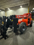 2015 SKYTRAK 10054 10000 LB DIESEL TELESCOPIC FORKLIFT TELEHANDLER SIDE SHIFTING CARRIAGE 4WD OUTRIGGERS 2355 HOURS STOCK # BF9392359-BUF