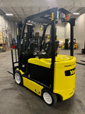 2019 YALE ERC060VGN 6000 LB 48 VOLT ELECTRIC FORKLIFT 87/188" THREE STAGE MAST SIDE SHIFTER 728 HOURS STOCK # BF978119-BUF