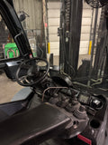 2019 TOYOTA 8FD70U 15500 LB DIESEL FORKLIFT PNEUMATIC 100/148" 3 STAGE MAST SIDE SHIFTER & FORK POSITIONER 1,239 HOURS ENCLOSED HEATED CAB STOCK # BF9565429-BUF