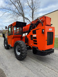 2016 JLG SKYTRAK 10054 10000 LB DIESEL TELESCOPIC FORKLIFT TELEHANDLER PNEUMATIC 4WD ENCLOSED CAB WITH HEAT 2,015 HOURS STOCK # BF9461189-BUF