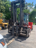 2020 KALMAR DCG160-12 36000 LB CAPACITY DIESEL FORKLIFT PNEUMATIC 145/157" 2 STAGE MAST SIDE SHIFTING FORK POSITIONER ENCLOSED CAB WITH HEAT AND AC 9814 HOURS STOCK # BF91391189-NTOH