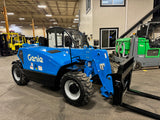 2022 GENIE GTH5519 5500 LB DIESEL TELESCOPIC FORKLIFT TELEHANDLER PNEUMATIC 4WD ENCLOSED HEATED CAB STOCK # BF9459159-BUF