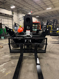 2019 JLG 1255 12000 LB DIESEL TELESCOPIC FORKLIFT TELEHANDLER FOAM FILLED TIRES ENCLOSED HEATED CAB WITH A/C OUTRIGGERS 1517 HOURS 4WD STOCK # BF9795129-BUF