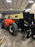 2019 JLG 1255 12000 LB DIESEL TELESCOPIC FORKLIFT TELEHANDLER FOAM FILLED TIRES ENCLOSED HEATED CAB WITH A/C OUTRIGGERS 1517 HOURS 4WD STOCK # BF9795129-BUF