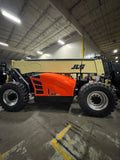 2019 JLG 1255 12000 LB DIESEL TELESCOPIC FORKLIFT TELEHANDLER FOAM FILLED TIRES ENCLOSED HEATED CAB WITH A/C OUTRIGGERS 1517 HOURS 4WD STOCK # BF9795129-BUF