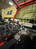 2019 JLG 1255 12000 LB DIESEL TELESCOPIC FORKLIFT TELEHANDLER FOAM FILLED TIRES ENCLOSED HEATED CAB WITH A/C OUTRIGGERS 1517 HOURS 4WD STOCK # BF9795129-BUF