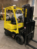 2018 HYSTER S50FT 5000 LB LP GAS FORKLIFT CUSHION 84/189" 3 STAGE MAST SIDE SHIFTING FORK POSITIONER 1167 HOURS STOCK # BF9153719-BUF - United Lift Equipment LLC