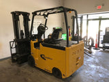 2013 DREXEL SL40AC 4000 LB 48 VOLT ELECTRIC FORKLIFT CUSHION 99/198" 3 STAGE UNIQUE SWING MAST WITH FORK POSITIONER 2241 HOURS STOCK # BF9279579-ZLSC