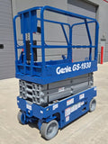 2017 GENIE GS1930 SCISSOR LIFT 19' REACH ELECTRIC STOCK 153 HOURS # BF955179-RIL