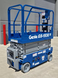 2017 GENIE GS1930 SCISSOR LIFT 19' REACH ELECTRIC STOCK 153 HOURS # BF955179-RIL