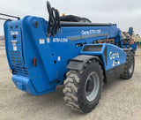 2019 GENIE GTH1256 12000 LB DIESEL TELESCOPIC FORKLIFT TELEHANDLER PNEUMATIC 4WD OUTRIGGERS ENCLOSED CAB WITH HEAT AND AC 1582 HOURS STOCK # BF91495159-NLE - United Lift Equipment LLC