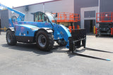 2014 GENIE GTH1544 15000 LB DIESEL TELESCOPIC FORKLIFT TELEHANDLER PNEUMATIC 4WD ENCLOSED CAB WITH HEAT AND AC 1592 HOURS STOCK # BF9998179-NLE