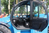 2014 GENIE GTH1544 15000 LB DIESEL TELESCOPIC FORKLIFT TELEHANDLER PNEUMATIC 4WD ENCLOSED CAB WITH HEAT AND AC 1592 HOURS STOCK # BF9998179-NLE