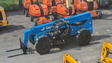 2017 GENIE GTH844 8000 LB DIESEL TELESCOPIC FORKLIFT TELEHANDLER PNEUMATIC 4WD AUXILIARY HYDRAULICS 2195 HOURS STOCK # BF9598129-NLE