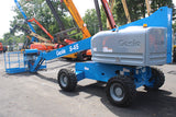 2018 GENIE S45 TELESCOPIC STRAIGHT BOOM LIFT AERIAL LIFT WITH JIB 45' REACH DIESEL 4WD 1762 HOURS STOCK # BF9449729-NLE