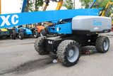 2019 GENIE S85XC TELESCOPIC STRAIGHT BOOM LIFT AERIAL LIFT WITH JIB ARM 85' REACH DIESEL 4WD 1740 HOURS STOCK # BF9897559-NLE