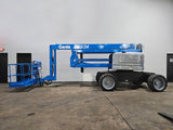 2014 GENIE Z60/34 ARTICULATING BOOM LIFT AERIAL LIFT WITH JIB ARM 60' REACH DIESEL 3036 HOURS STOCK # BF9374579-ILIL