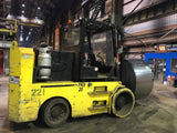 2019 HOIST FKS20 40000 LB LP GAS FORKLIFT 112/82" 2 STAGE MAST LP GAS CUSHION 3450 HOURS 34" LONG COIL RAM STOCK # BF9927519-NTOH