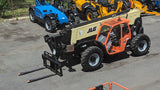 2016 JLG 1055 10000 LB DIESEL TELESCOPIC FORKLIFT 4WD OUTRIGGERS 2480 HOURS STOCK # BF9841179-NLE