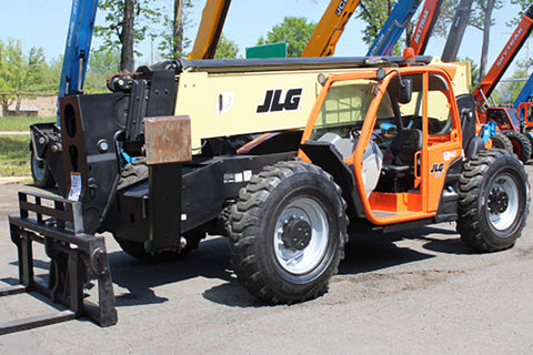 2016 JLG 1055 10000 LB DIESEL TELESCOPIC FORKLIFT 4WD OUTRIGGERS 2480 HOURS STOCK # BF9841179-NLE
