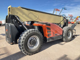 2019 JLG 1255 12000 LB DIESEL TELESCOPIC FORKLIFT TELEHANDLER PNEUMATIC ENCLOSED CAB WITH HEAT & AC OUTRIGGERS 72" FORKS 4WD 1754 HOURS STOCK # BF9798749-BUF