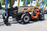 2016 JLG 1255 12000 LB DIESEL TELESCOPIC FORKLIFT TELEHANDLER PNEUMATIC 4WD OUTRIGGERS 3274 HOURS STOCK # BF9948129-NLE