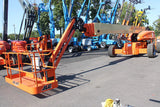 2018 JLG 1350SJP FACTORY RECONDITIONED DIESEL PNEUMATIC BOOM LIFT STRAIGHT WITH JIB 1997 HOURS STK# BF9978559-NLE