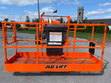 2014 JLG 400S TELESCOPIC BOOM LIFT AERIAL LIFT 40' REACH DUAL FUEL 4WD 3480/3560 HOURS STOCK # BF9295129-PAB