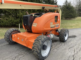 2016 JLG 600AJ ARTICULATING BOOM LIFT AERIAL LIFT WITH JIB 60' REACH DUAL FUEL 4WD 513 HOURS STOCK # BF9649529-ITNY