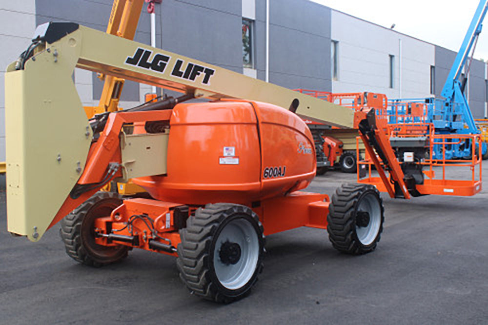 2016 JLG 600AJ ARTICULATING BOOM LIFT AERIAL LIFT WITH JIB ARM 60 ...