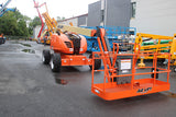 2018 JLG 600AJ ARTICULATING BOOM LIFT AERIAL LIFT WITH JIB 60' REACH DIESEL 4WD 2497 HOURS STOCK # BF9598719-NLE