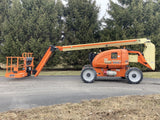 2016 JLG 600AJ ARTICULATING BOOM LIFT AERIAL LIFT WITH JIB 60' REACH DUAL FUEL 4WD 513 HOURS STOCK # BF9649529-ITNY