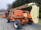 2016 JLG 600AJ ARTICULATING BOOM LIFT AERIAL LIFT WITH JIB 60' REACH DUAL FUEL 4WD 513 HOURS STOCK # BF9649529-ITNY