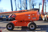 2019 JLG 660SJ TELESCOPIC BOOM LIFT AERIAL LIFT WITH JIB ARM 66' REACH DIESEL 4WD 1489 STOCK # BF9598739-NLE