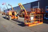 2019 JLG 660SJ TELESCOPIC BOOM LIFT AERIAL LIFT WITH JIB ARM 66' REACH DIESEL 4WD 1489 STOCK # BF9598739-NLE