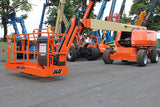 2021 JLG 660SJ TELESCOPIC BOOM LIFT AERIAL LIFT WITH JIB ARM 66' REACH DIESEL 4WD 1540 HOURS STOCK # BF9798559-NLE