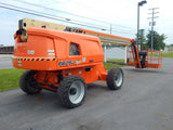 2021 JLG 660SJ TELESCOPIC BOOM LIFT AERIAL LIFT WITH JIB ARM 66' REACH DIESEL 4WD 953 HOURS STOCK # BF9791189-BUF