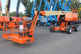 2022 JLG 670 SJ TELESCOPIC STRAIGHT BOOM LIFT AERIAL LIFT WITH JIB ARM 67' REACH DIESEL 4WD 898 HOURS STOCK # BF91025129-NLEQ