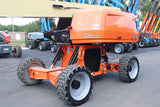 2022 JLG 670 SJ TELESCOPIC STRAIGHT BOOM LIFT AERIAL LIFT WITH JIB ARM 67' REACH DIESEL 4WD 898 HOURS STOCK # BF91025129-NLEQ