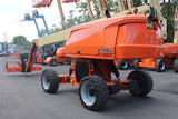 2022 JLG 670 SJ TELESCOPIC STRAIGHT BOOM LIFT AERIAL LIFT WITH JIB ARM 67' REACH DIESEL 4WD 898 HOURS STOCK # BF91025129-NLEQ