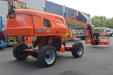 2022 JLG 670 SJ TELESCOPIC STRAIGHT BOOM LIFT AERIAL LIFT WITH JIB ARM 67' REACH DIESEL 4WD 898 HOURS STOCK # BF91025129-NLEQ