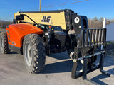 2023 JLG 742 7000 LB DIESEL TELESCOPIC FORKLIFT TELEHANDLER ENCLOSED CAB WITH HEAT/AC FOAM FILLED TIRES 4WD BRAND NEW STOCK # BF91219170-PAB - United Lift Equipment LLC