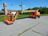 2022 JLG 860SJ STRAIGHT BOOM LIFT AERIAL LIFT WITH JIB ARM 86' REACH DIESEL 4WD 515 HOURS STOCK # BF91241159-PAB