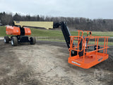 2024 JLG 860SJ STRAIGHT BOOM LIFT AERIAL LIFT WITH JIB ARM 86' REACH DIESEL 4WD STOCK # BF91399519-ISNY